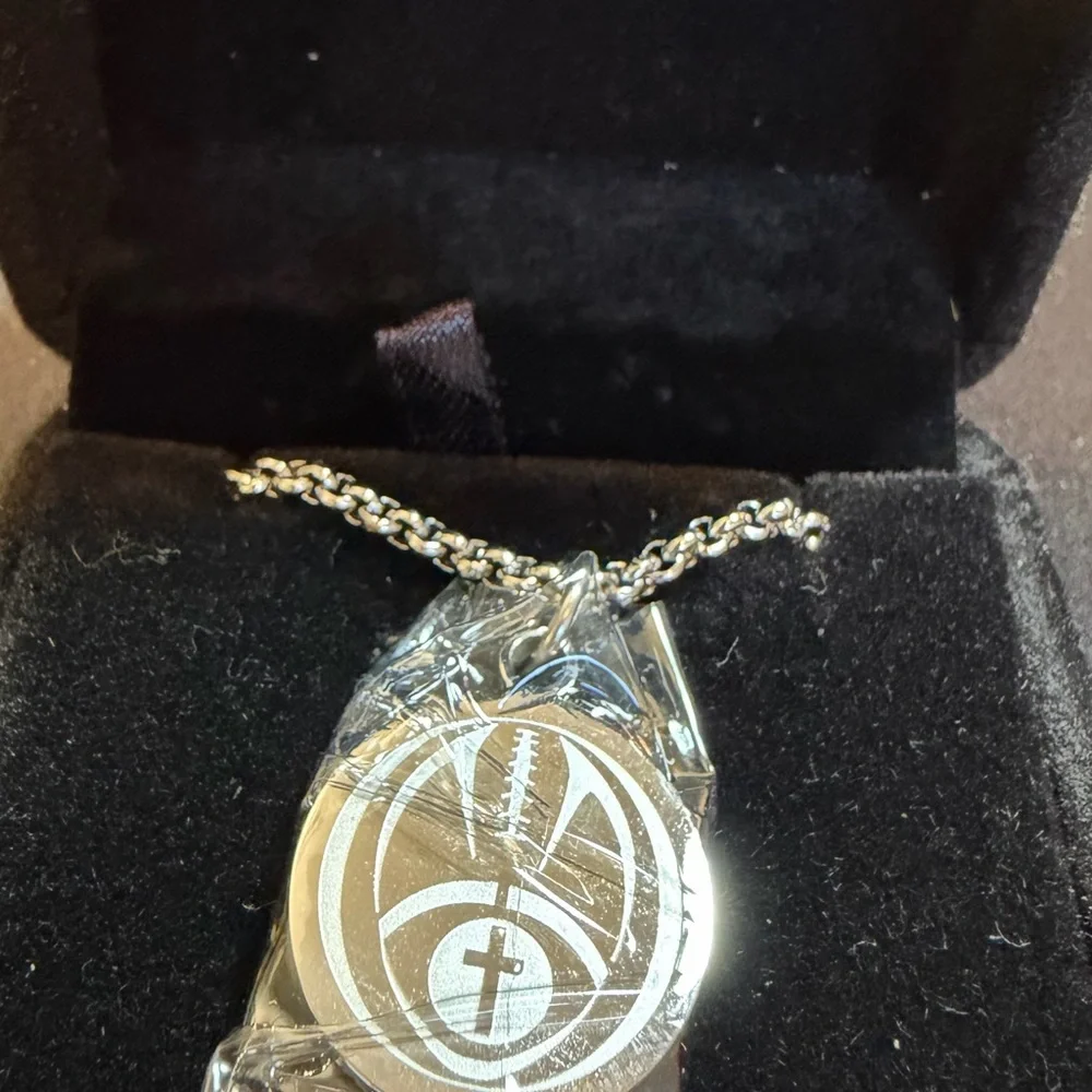 🏈20”‎ Stainless Steel Football Necklace🏈